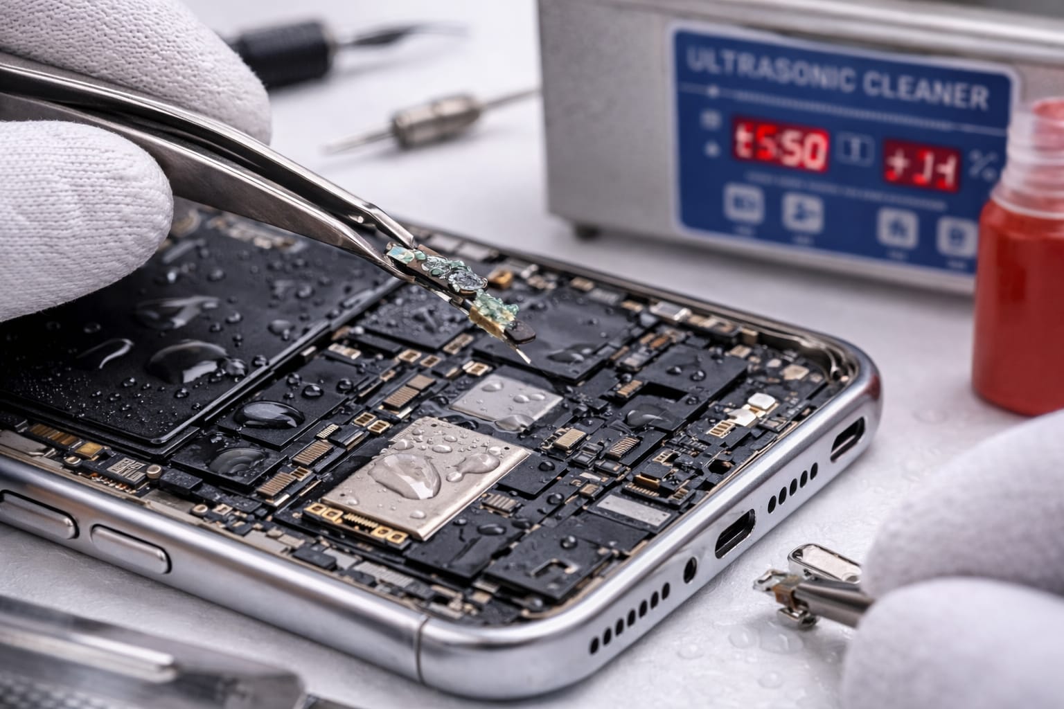 Water Damage & Liquid Repair